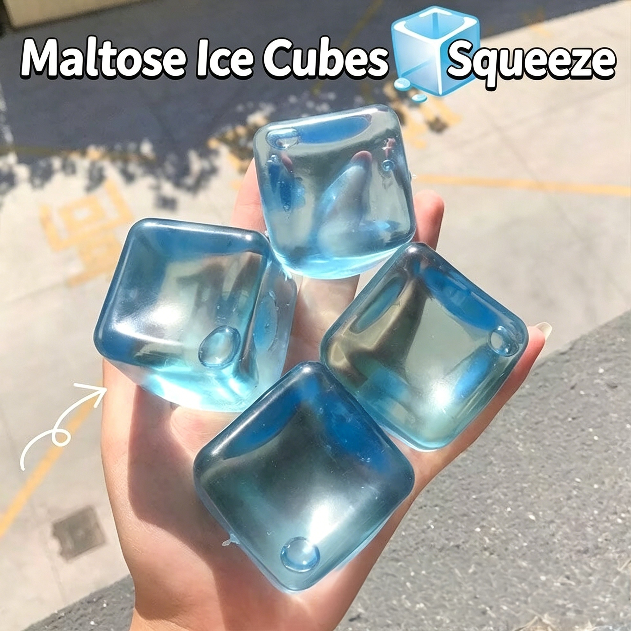 Maltose-Filled Squish Cube โ photo 4