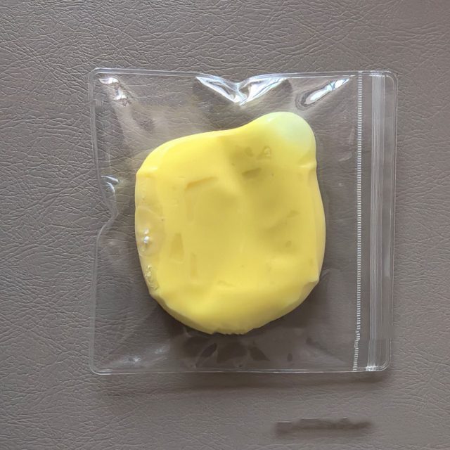 Lemon-Yellow Squish Blob Squishy