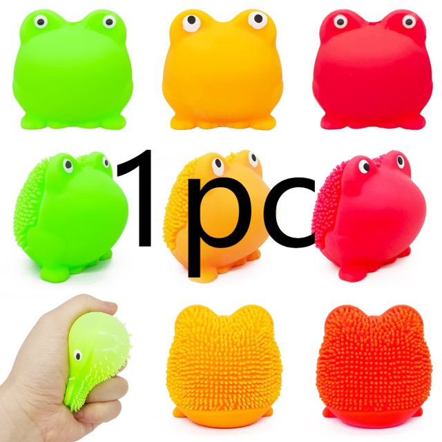 Squishy Puffer Frog Squeeze Toy