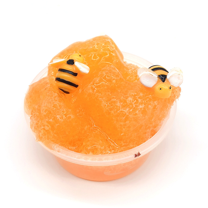 Buzzy Bee Crunchy Clear Slime โ photo 3