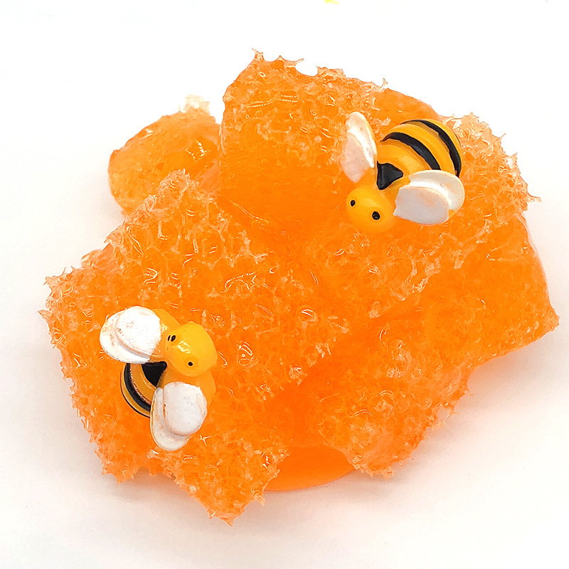 Buzzy Bee Crunchy Clear Slime โ photo 5