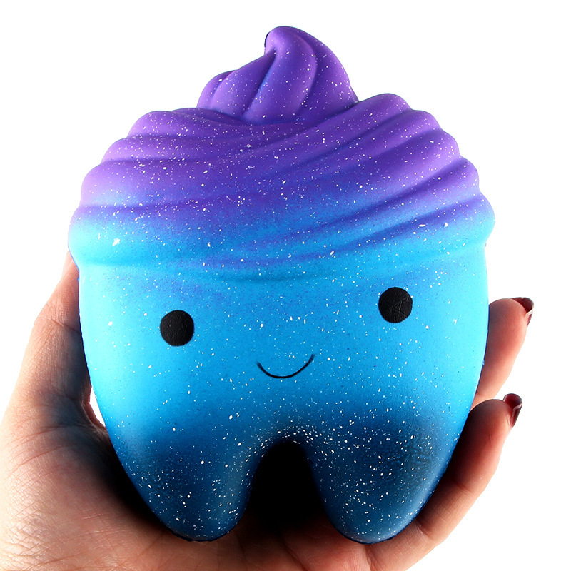Galaxy Tooth Slow-Rise Squishy