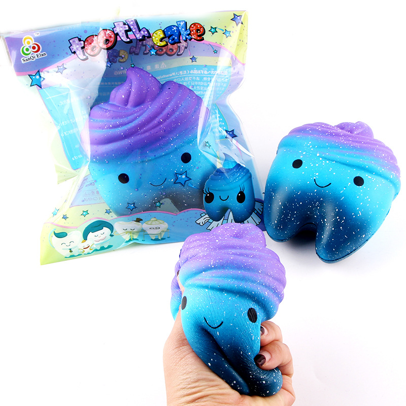 Galaxy Tooth Slow-Rise Squishy โ photo 5