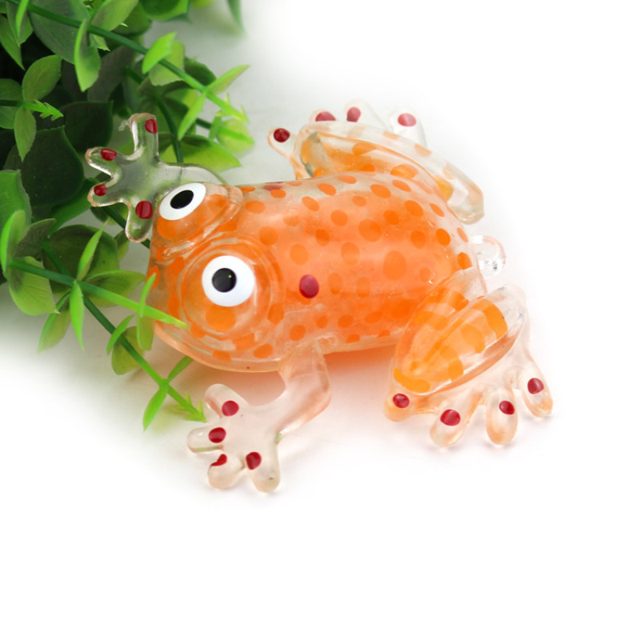 Bead-Filled Squish Frog Splat Toy โ photo 2