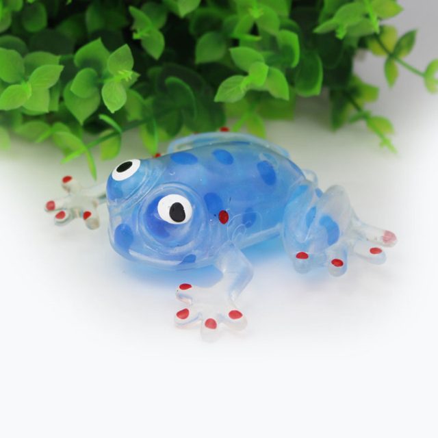 Bead-Filled Squish Frog Splat Toy โ photo 4