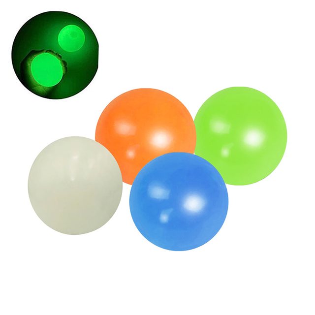 Glow-in-the-Dark Sticky Splat Ceiling Balls โ photo 2