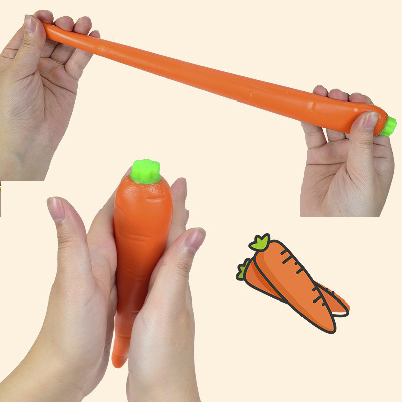 Super Stretchy Carrot Fidget