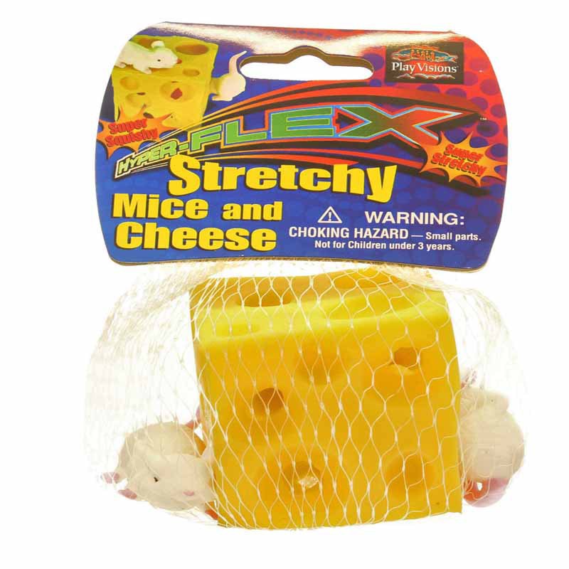 Hide-and-Squeak Mouse & Cheese Squeeze Toy โ photo 5
