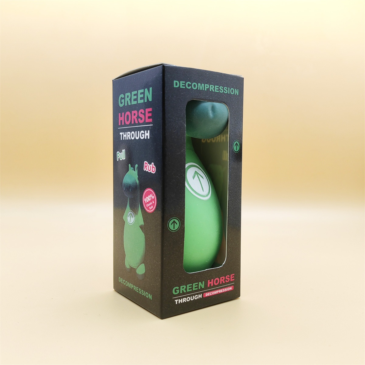 Stretchy Green Pony Squeeze Toy โ photo 2