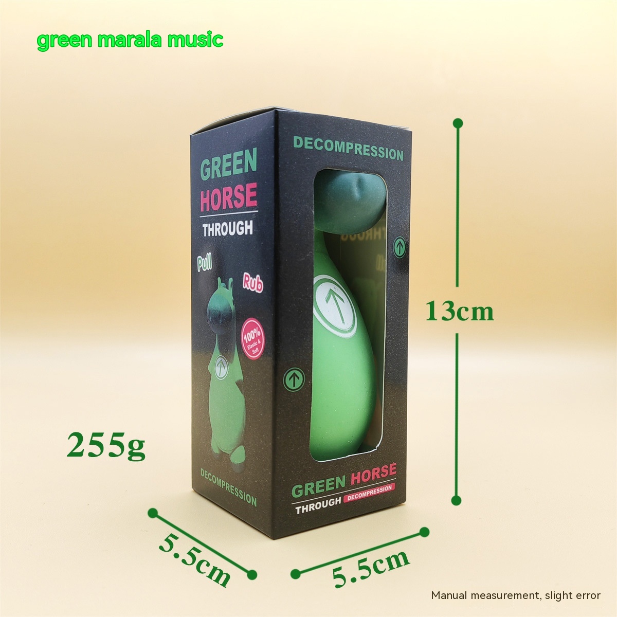 Stretchy Green Pony Squeeze Toy โ photo 4