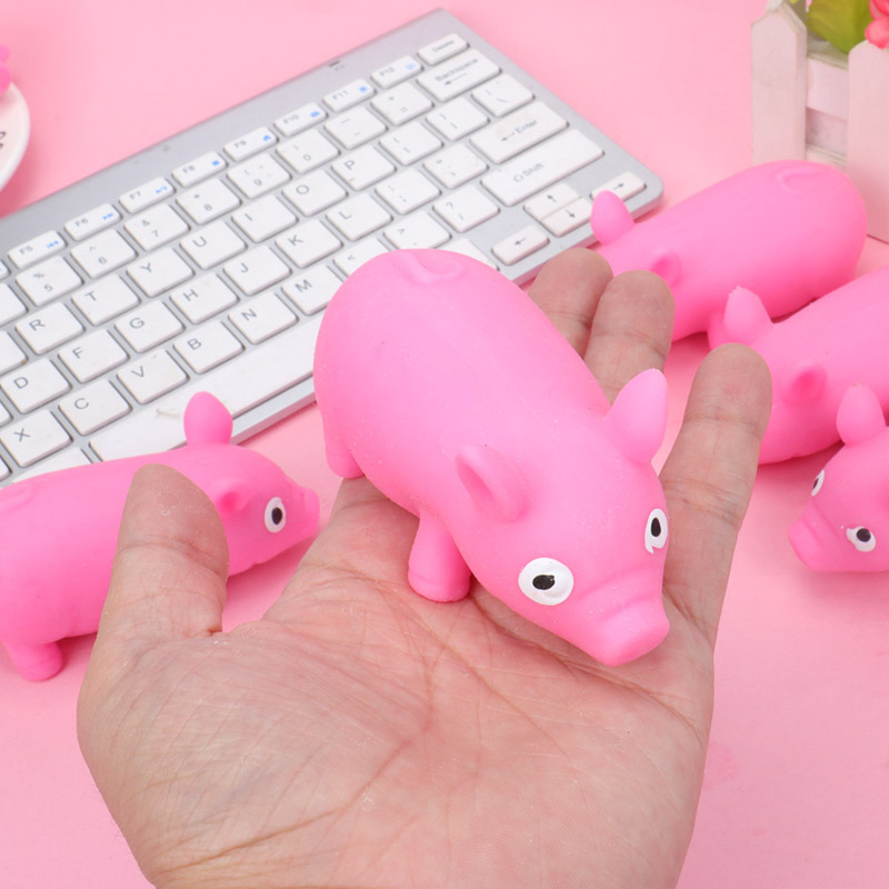 Stretchy Bubblegum Piggy Squeeze Toy โ photo 4