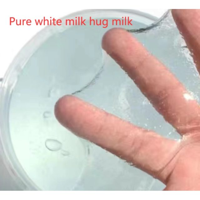 Milk Hug Clear Jelly Slime