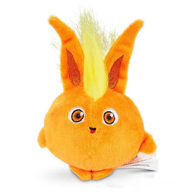 Blue Ball-Shaped Bunny Plush With Daisy โ photo 3