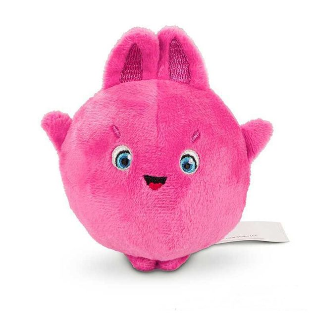 Blue Ball-Shaped Bunny Plush With Daisy โ photo 4