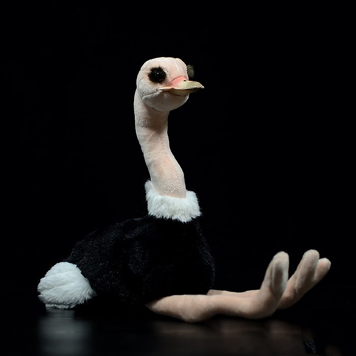 Lifelike African Ostrich Plush