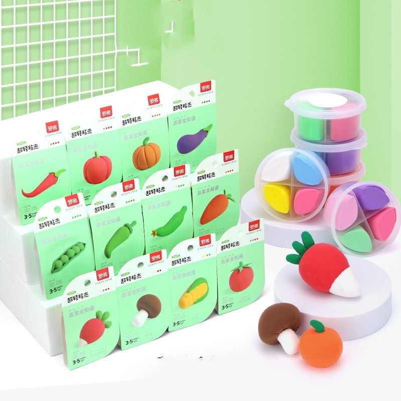 Air-Dry Clay Fruit Modeling Kit — 12 Sets — photo 2
