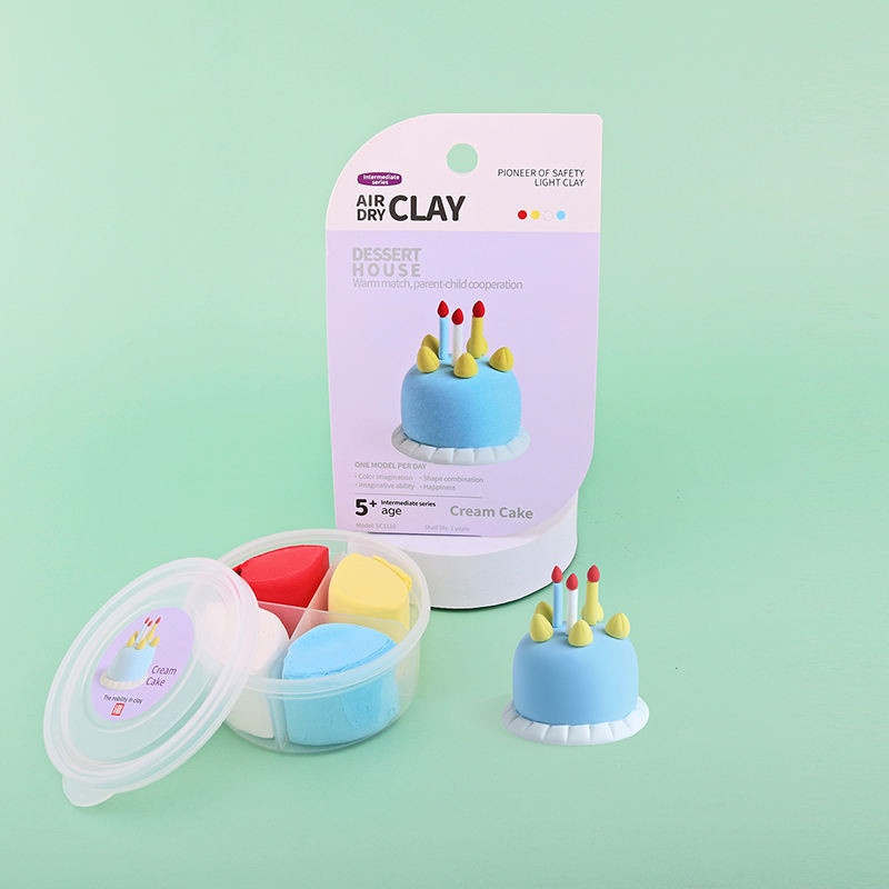 Air-Dry Clay Dessert House Kit — Chocolate Cake — photo 4