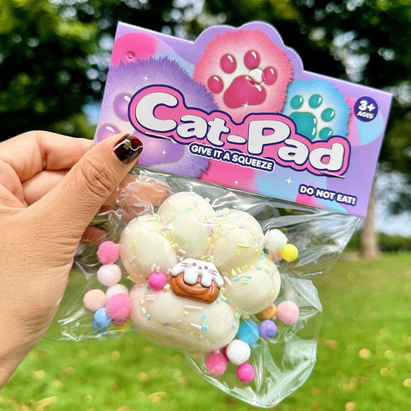 Glitter Cat Paw Pad Jelly Squishy (Cat-Pad) โ photo 5