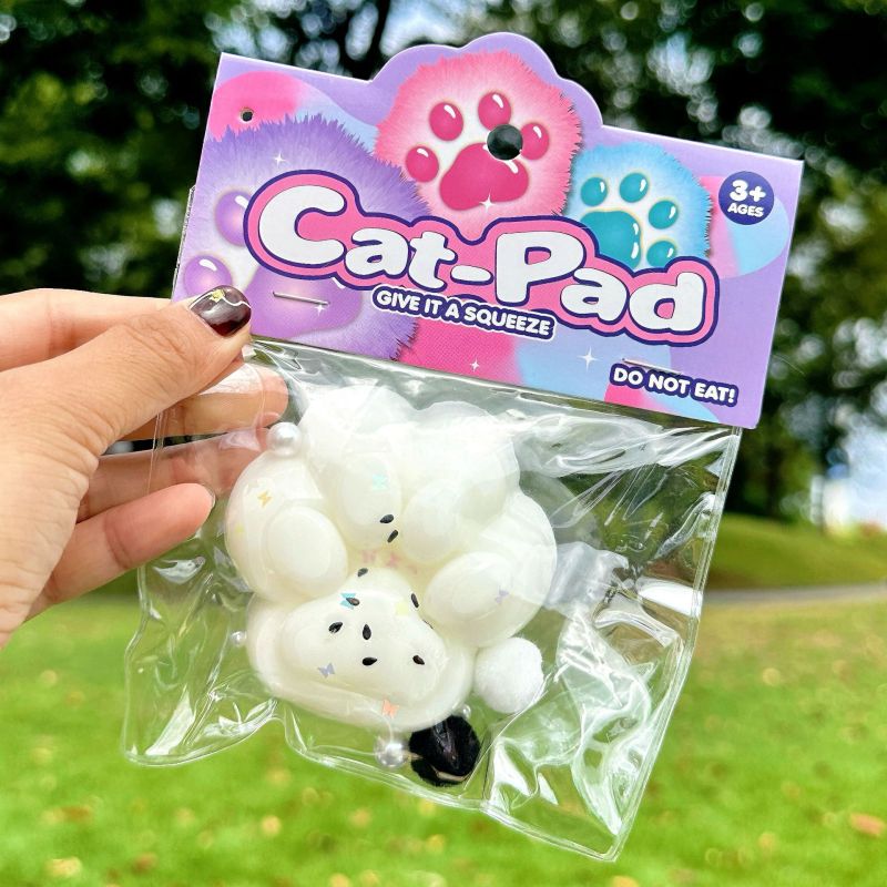 Glitter Cat Paw Pad Jelly Squishy (Cat-Pad) โ photo 6