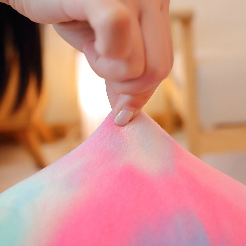 Rainbow Tie-Dye Unicorn Squish Pillow โ photo 3