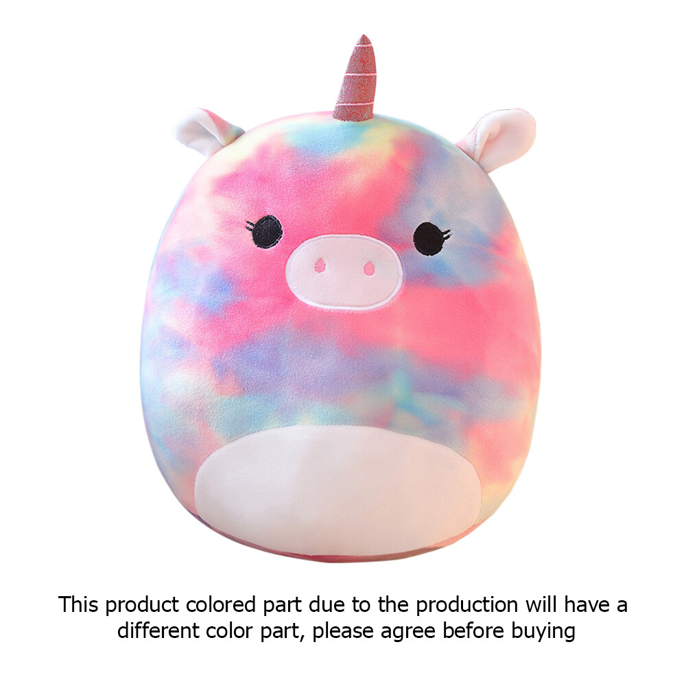 Rainbow Tie-Dye Unicorn Squish Pillow โ photo 2