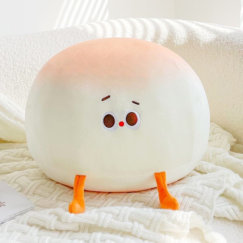 Steamed Bun Plush Charm with Ball Chain โ photo 3