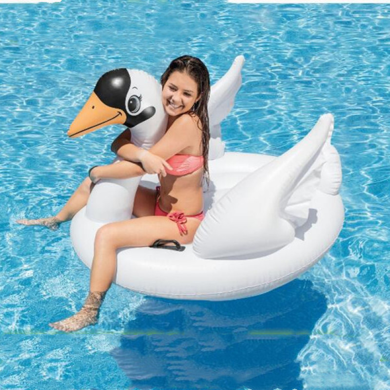Giant Green Crocodile Ride-On Pool Float โ photo 3