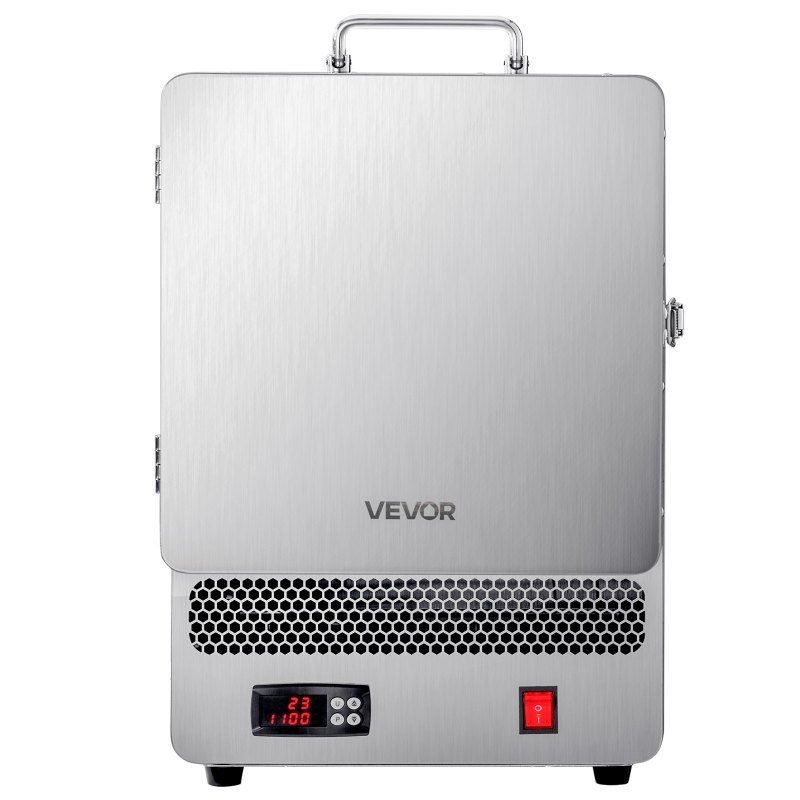 Tabletop Electric Kiln, 1500W Digital Melting Furnace