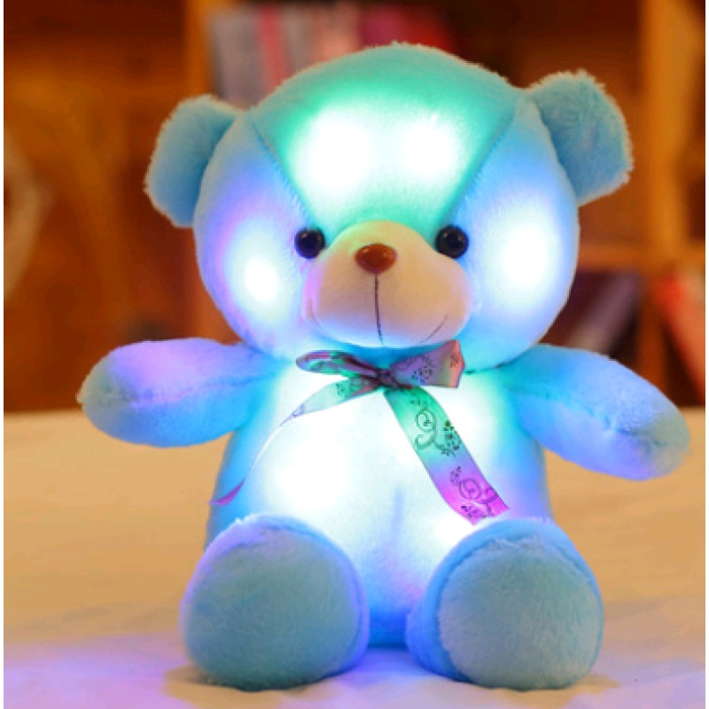 Color-Changing LED Glow Teddy Bear, 30cm โ photo 2