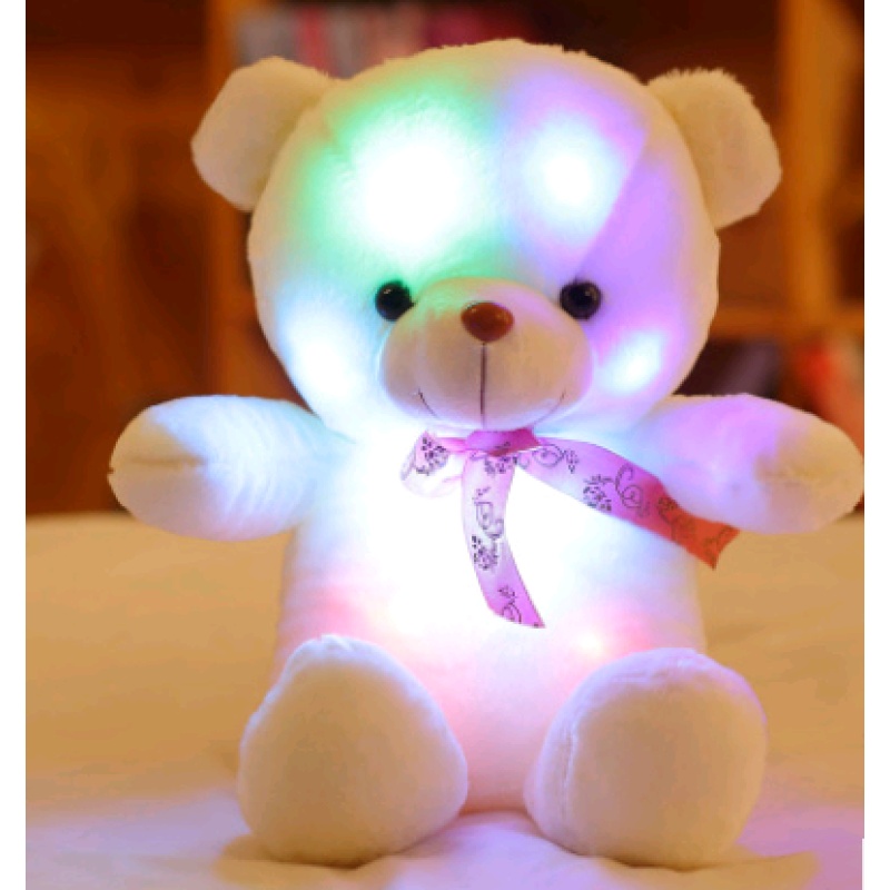 Color-Changing LED Glow Teddy Bear, 30cm โ photo 4