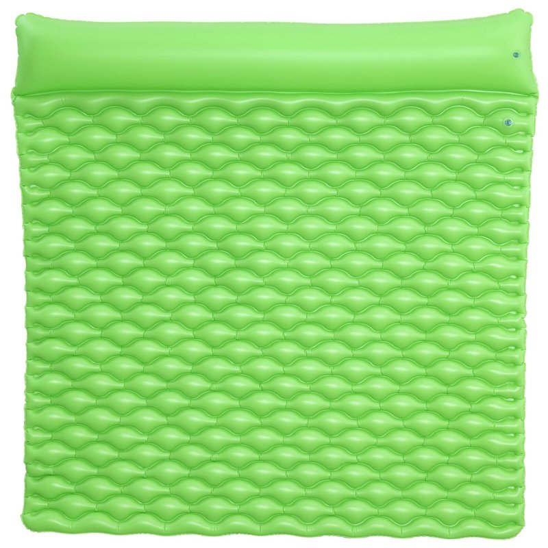 Roll-Up Bubble Pool Air Mat with Pillow โ photo 4