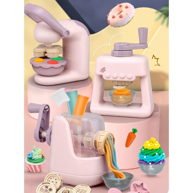 Dough Dessert Maker Playset with Molds