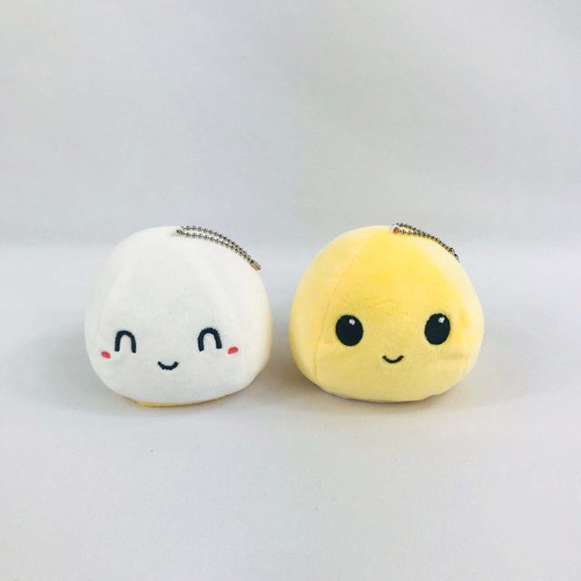 Smiley Mood-Ball Plush Keychain โ photo 3