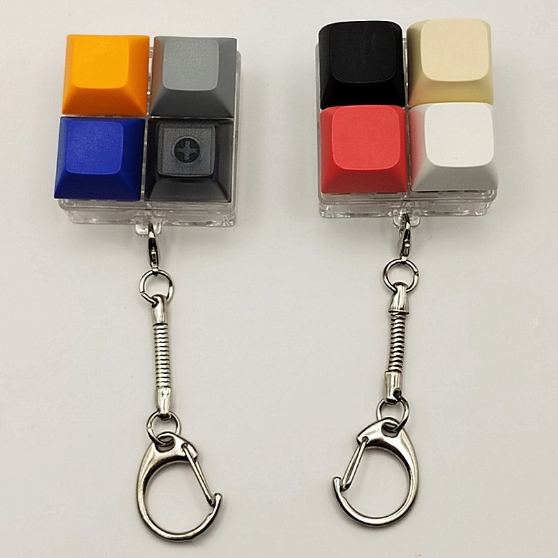 Mechanical Keyboard Keycap Clicker Fidget Keychain โ photo 3