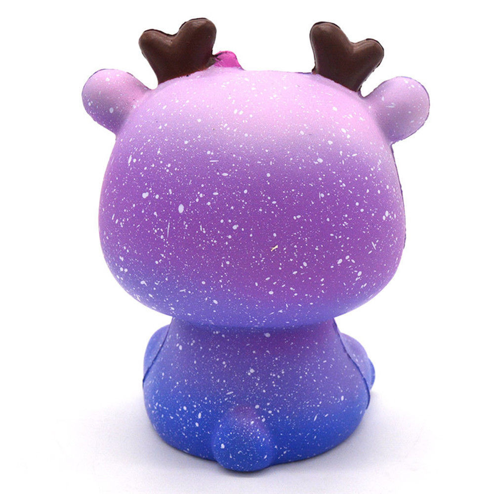 Galaxy Deer Squishy with Antlers