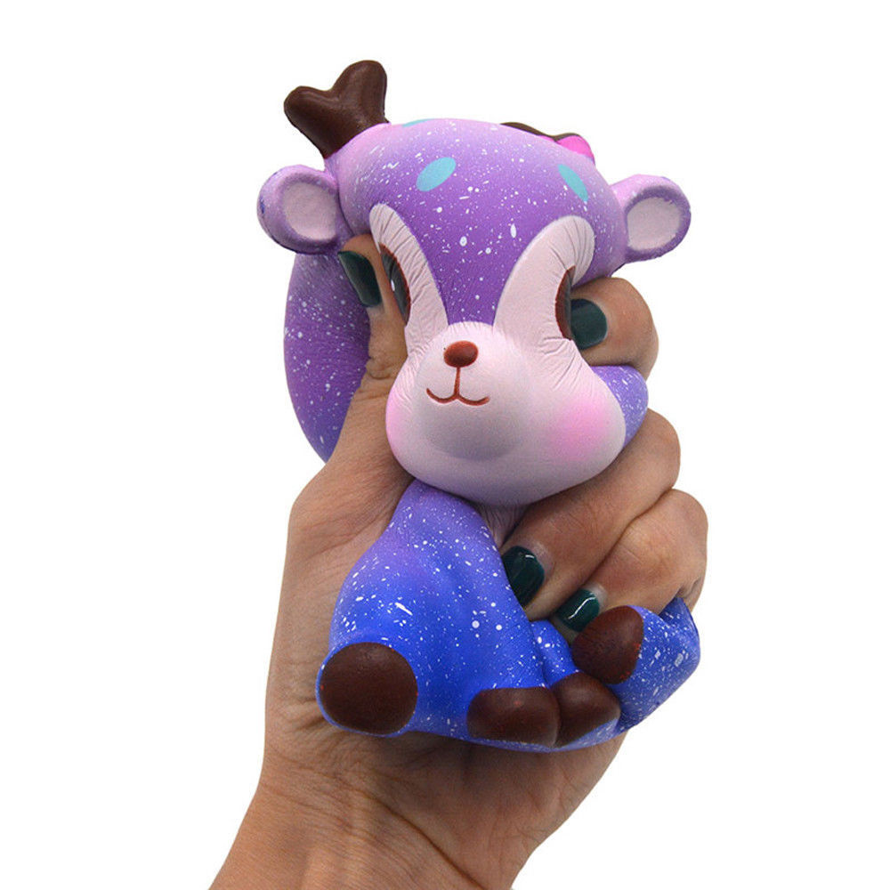 Galaxy Deer Squishy with Antlers โ photo 4