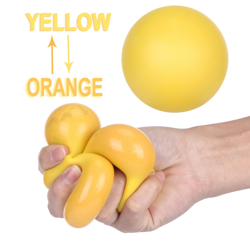 Color-Changing Squeeze Stress Ball (Blue to Pink) โ photo 3