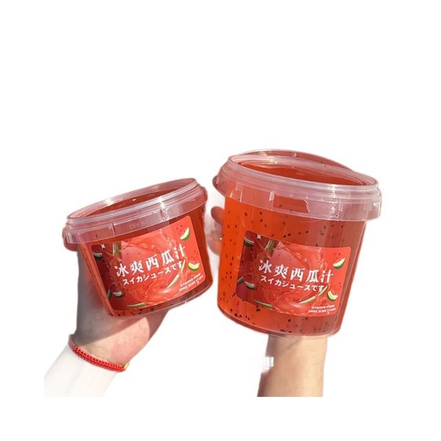 Icy Watermelon Juice Slime Tub