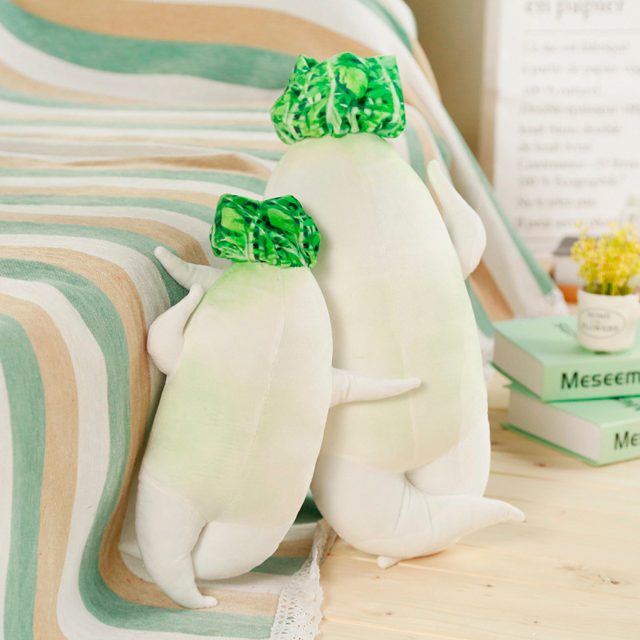 Daikon Radish Plush With Leafy Top (45cm) โ photo 5