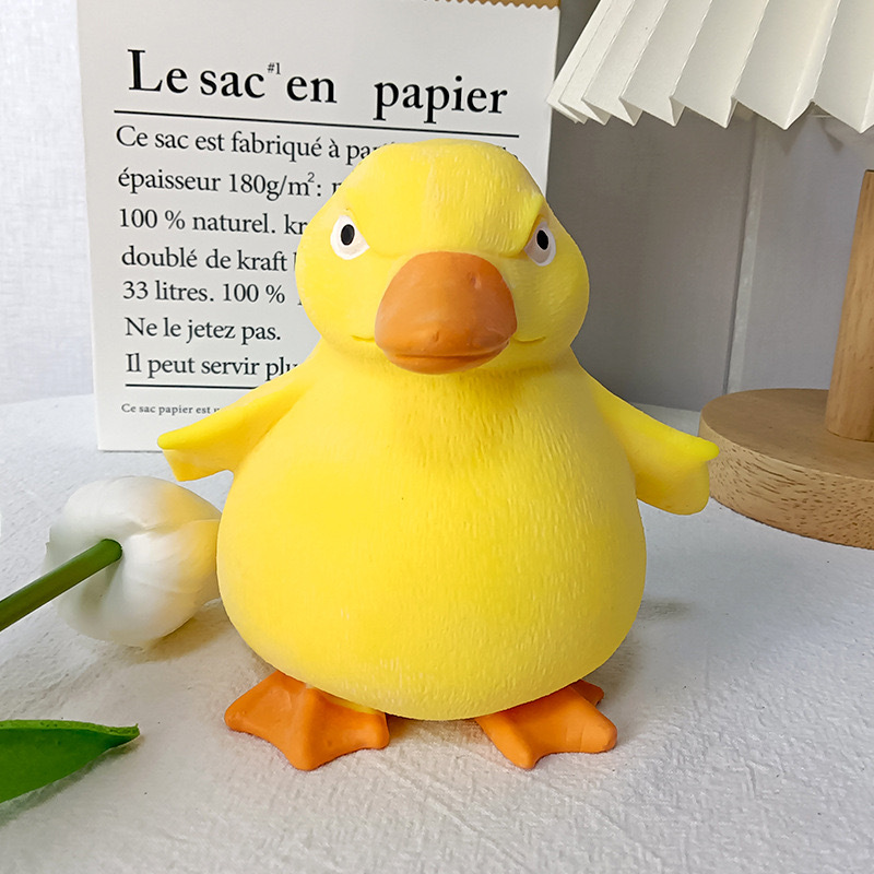 Yellow Duck Squeeze Toy — photo 5