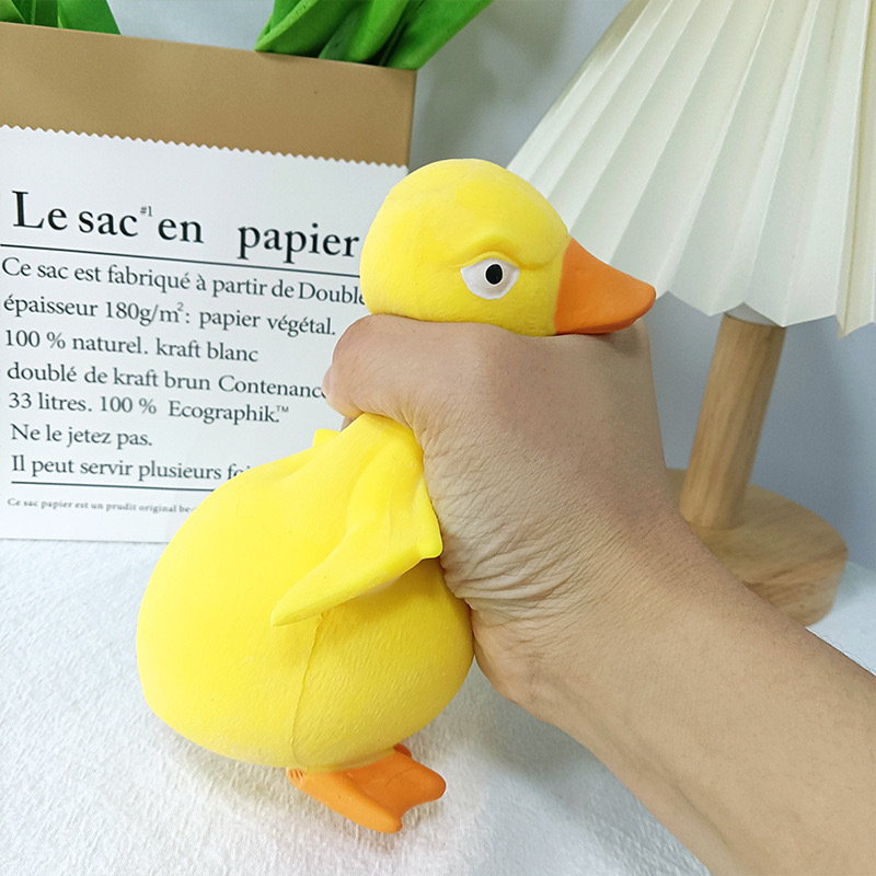 Yellow Duck Squeeze Toy — photo 2