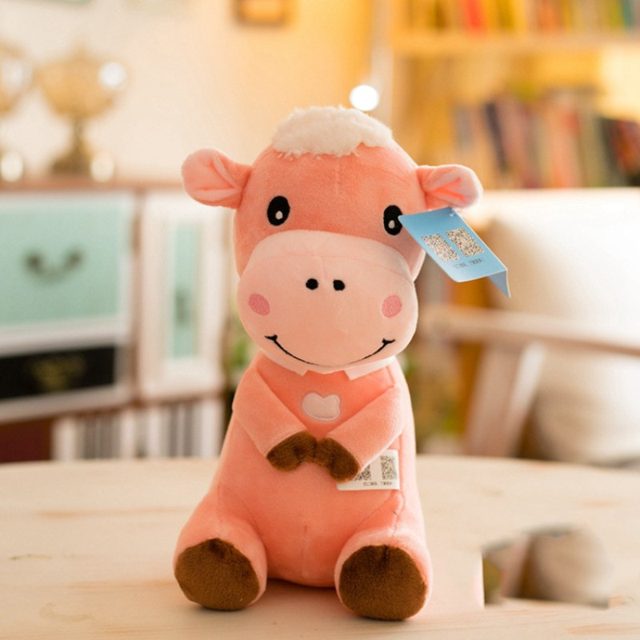 Blushing Pink Calf Plush