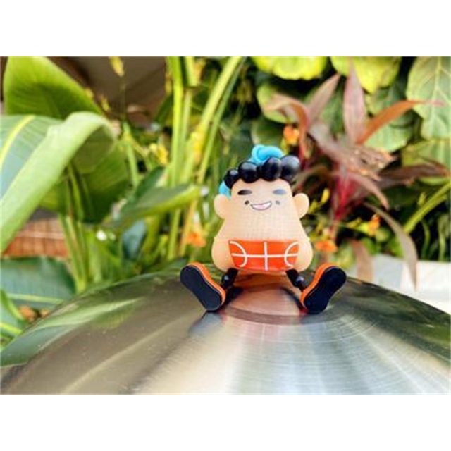 Bebi Wobble Figure — Basketball Jersey