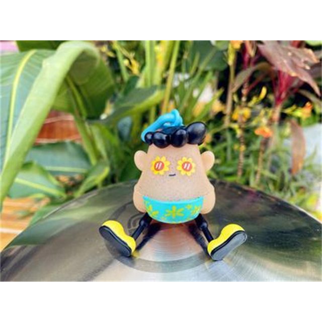 Bebi Wobble Figure — Flower Eyes